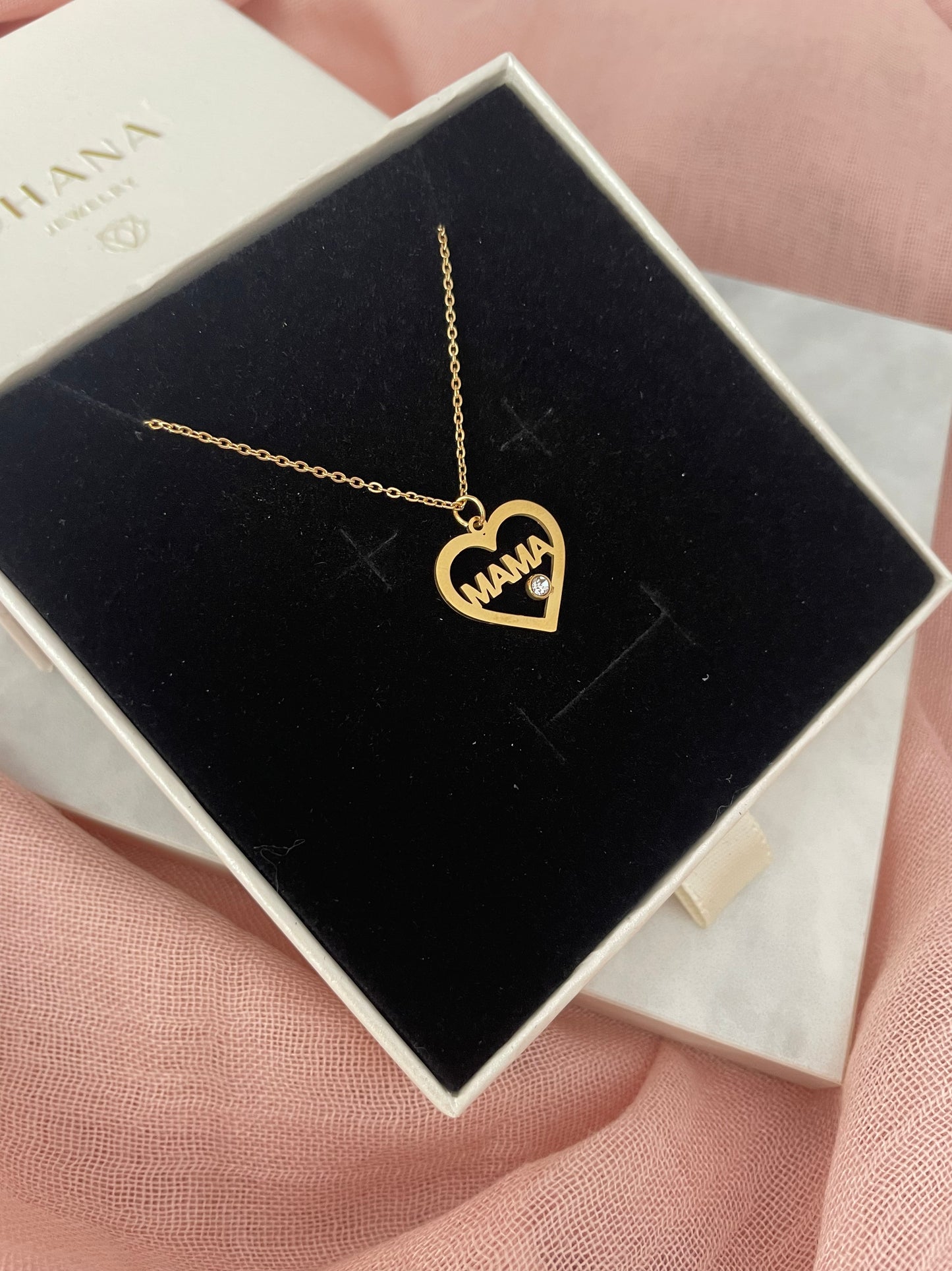 COLLAR CORAZON DE MAMÁ