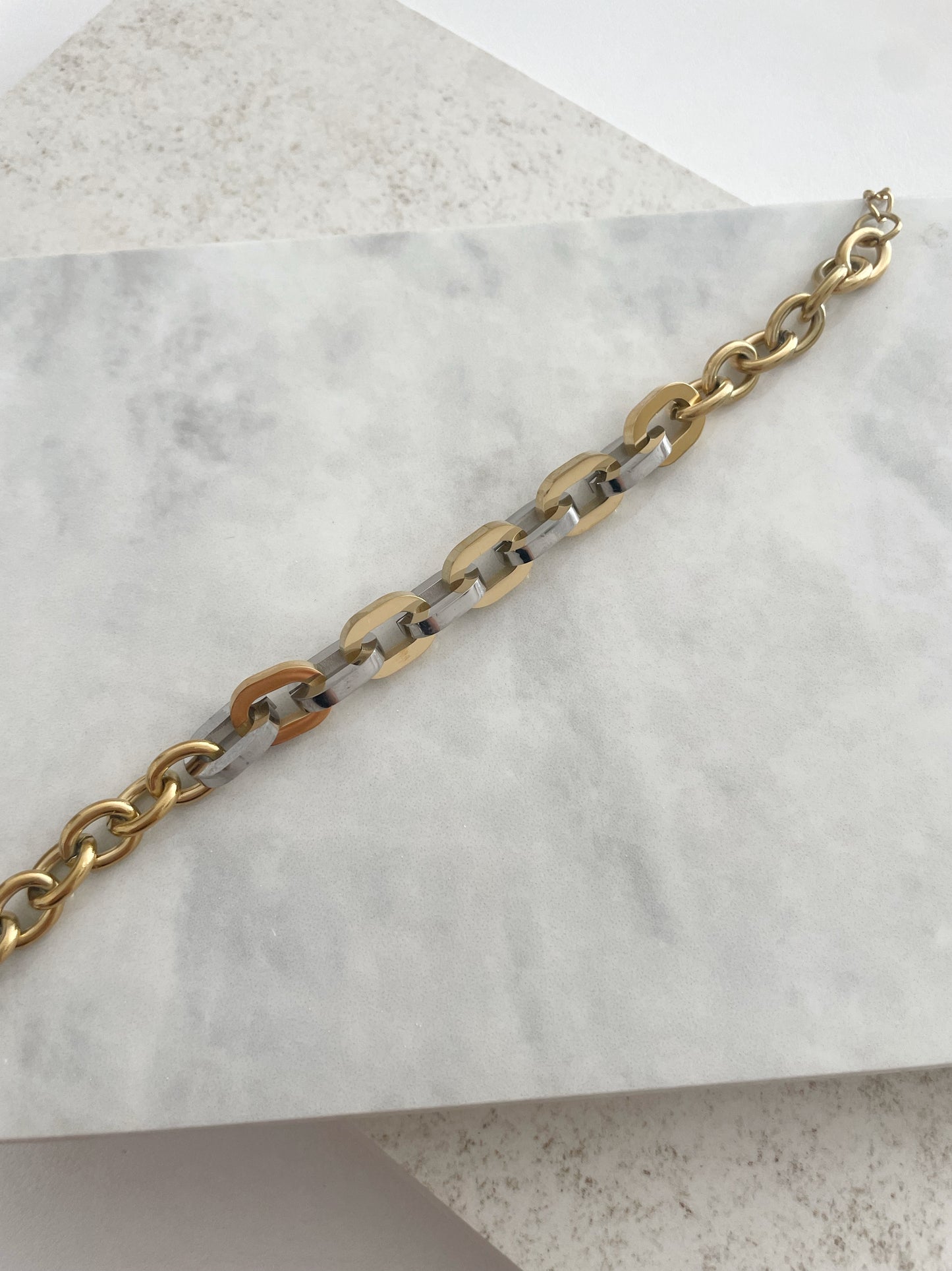 PULSERA ESLABON A ESLABON