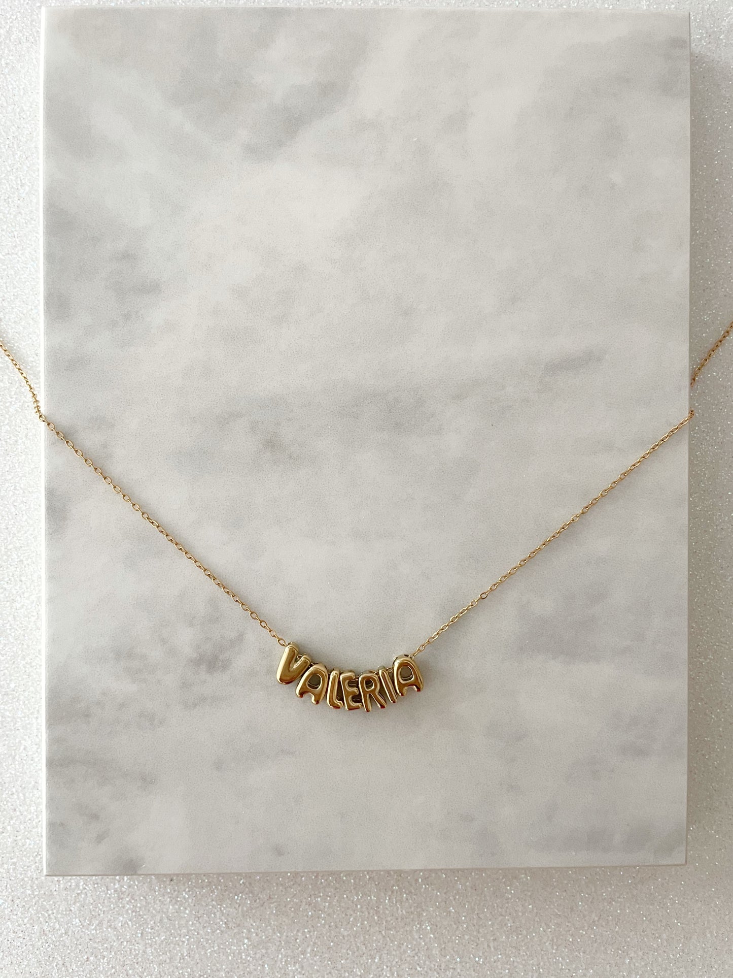 Collar perlas summer personalizable con 3 charms