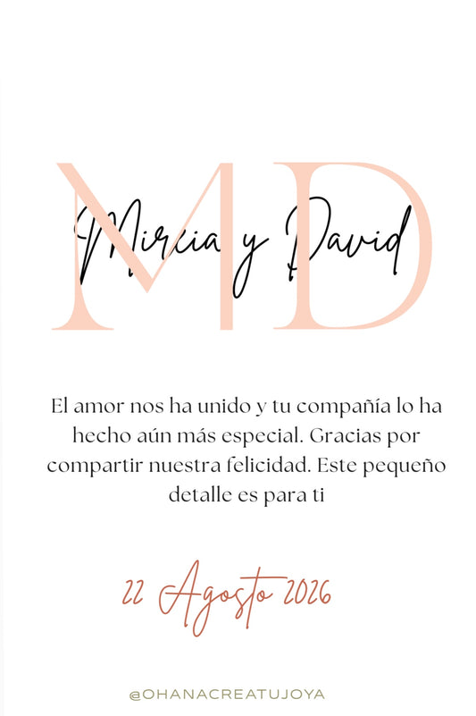 TARJETA INICIALES SOBREPUESTAS