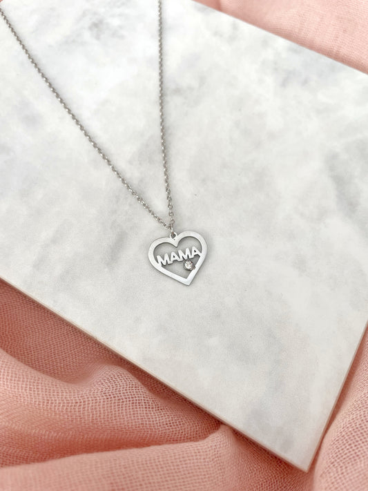 COLLAR CORAZON DE MAMÁ