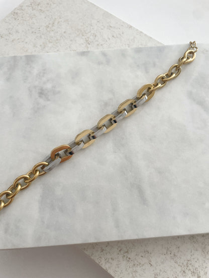 PULSERA ESLABON A ESLABON