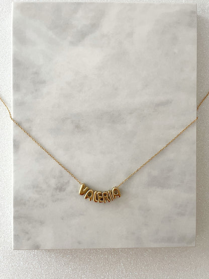 Collar perlas summer personalizable con 3 charms