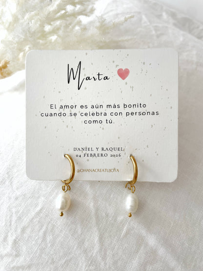 PENDIENTES PERLA NATURAL