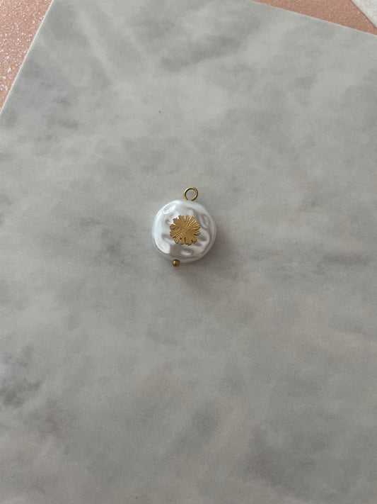 CHARM  TREBOL PERLA