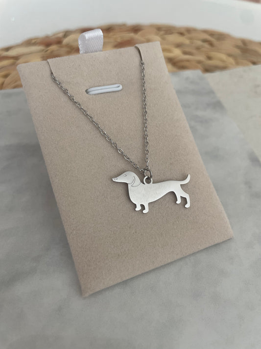 COLLAR PERRO SALCHICHA
